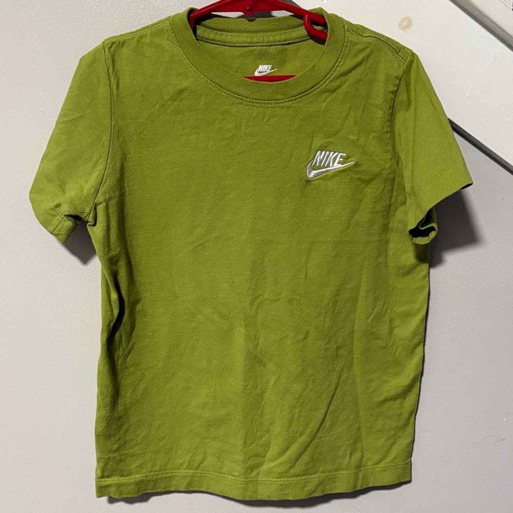 Nike Olive Green Tee with Logo
